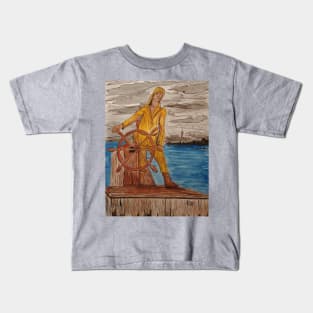 They that go down to the sea in ships Kids T-Shirt